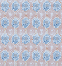 'Tulip Ray, Periwinkle' Fabric
