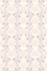 'Long Leaf Vine, Lavender' Wallpaper