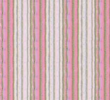 TEIL x Erika Powell- Dragon Fruit Cabana Stripe Fabric