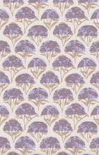 'Zinnia Arc, Lavender' Wallpaper