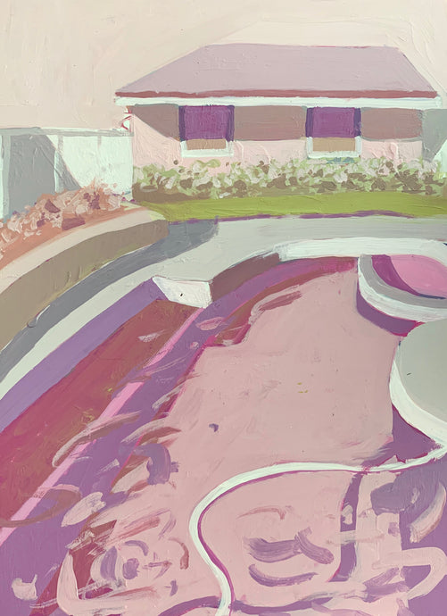 Pool House in Pink, 12