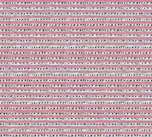 TEIL x Erika Powell- Dragon Fruit Dotted Stripe Fabric – Teil Duncan