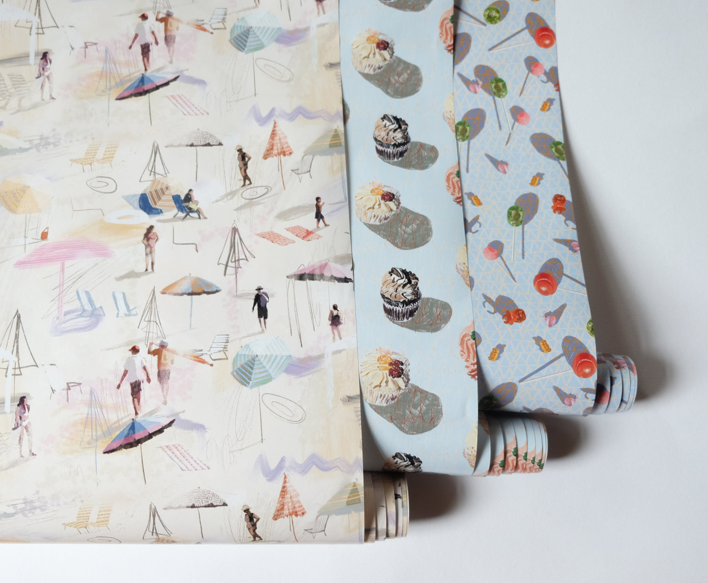 2021 Summer Celebration Wrapping Paper